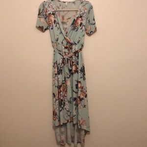 Pink Blush maternity dress